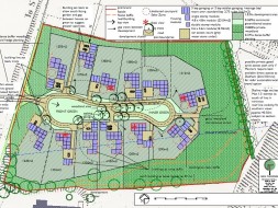 Housing concept briefing plan on a rural brownfield site in Essex