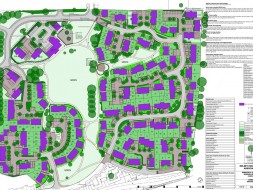 Chichester Sussex housing redevelopment landscape masterplan